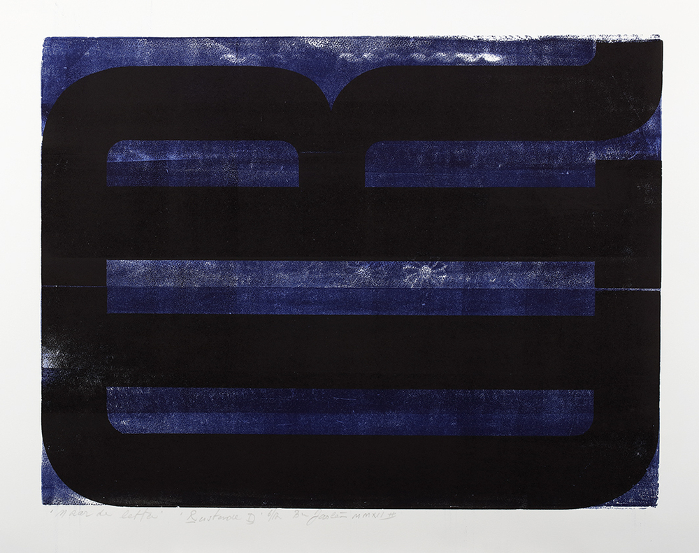 'Naar de letter' 'Rustende D'